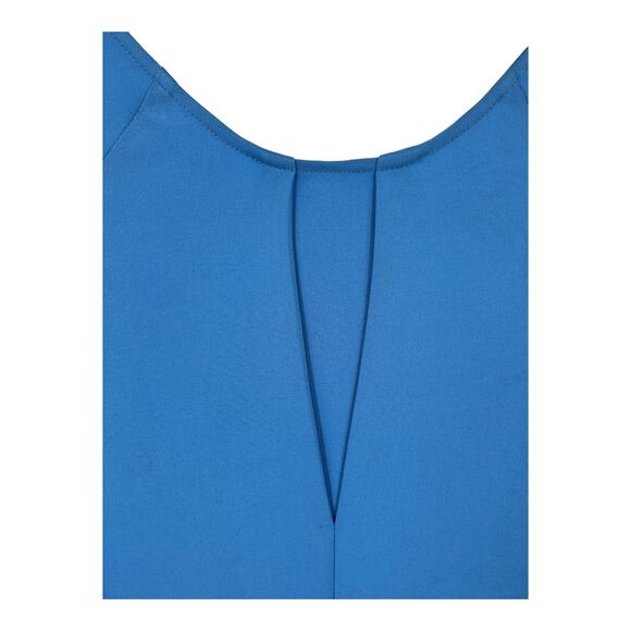 Reiss dress Eleni cap sleeve midi blue size 4 DEFECT - Picture 6 of 11